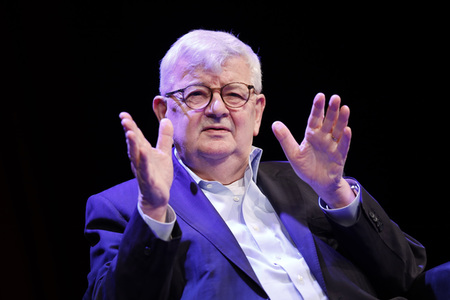 Joschka Fischer auf der lit.Cologne Sonderedition in Köln