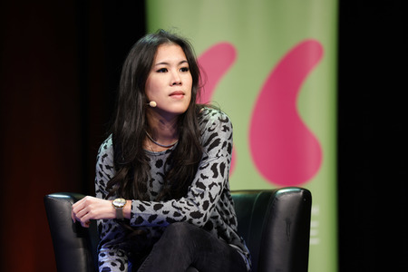 Mai Thi Nguyen-Kim und Louis Klamroth auf der lit.Cologne Sonderedition in Köln