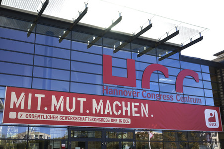 7. Ordentlicher Gewerkschaftskongress der IG BCE in Hannover