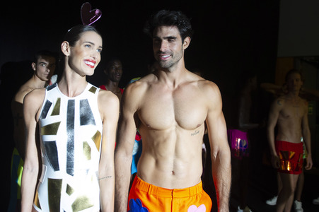 Agatha Ruiz de la Prada Fashion Show auf der Gran Canaria Swim Week in Maspalomas