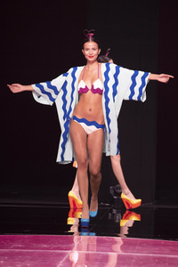 Agatha Ruiz de la Prada Fashion Show auf der Gran Canaria Swim Week in Maspalomas