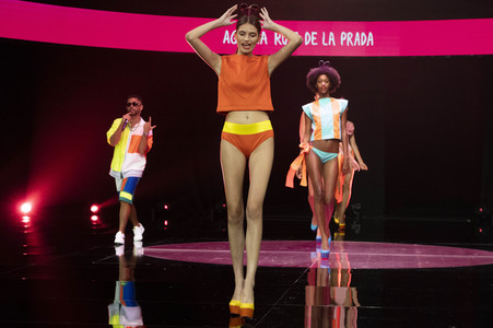 Agatha Ruiz de la Prada Fashion Show auf der Gran Canaria Swim Week in Maspalomas