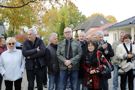 Einweihung des Achim-Mentzel-Weg in Cottbus