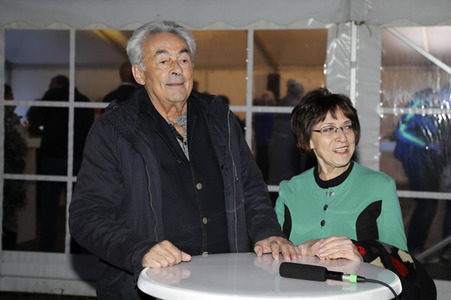 Show zur Einweihung des Achim-Mentzel-Weg in Cottbus