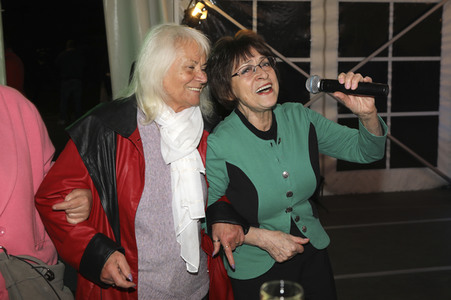 Show zur Einweihung des Achim-Mentzel-Weg in Cottbus