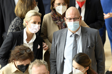 Konstituierende Sitzung des 20. Deutschen Bundestages in Berlin