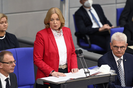 Konstituierende Sitzung des 20. Deutschen Bundestages in Berlin