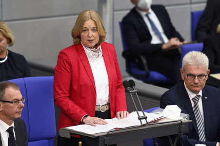 Konstituierende Sitzung des 20. Deutschen Bundestages in Berlin