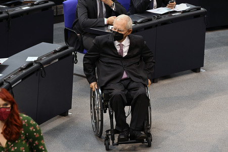 Konstituierende Sitzung des 20. Deutschen Bundestages in Berlin