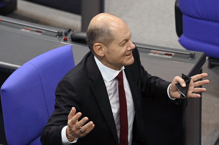 Konstituierende Sitzung des 20. Deutschen Bundestages in Berlin