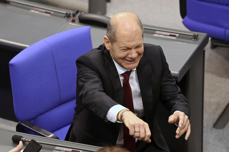 Konstituierende Sitzung des 20. Deutschen Bundestages in Berlin