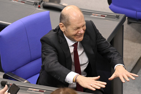 Konstituierende Sitzung des 20. Deutschen Bundestages in Berlin