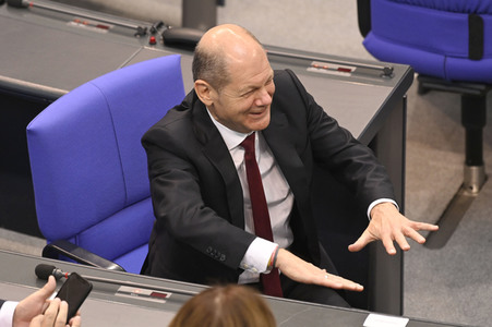 Konstituierende Sitzung des 20. Deutschen Bundestages in Berlin