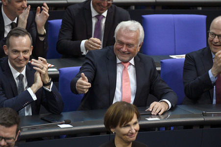 Konstituierende Sitzung des 20. Deutschen Bundestages in Berlin