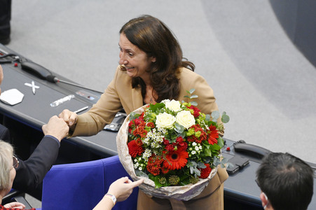 Konstituierende Sitzung des 20. Deutschen Bundestages in Berlin