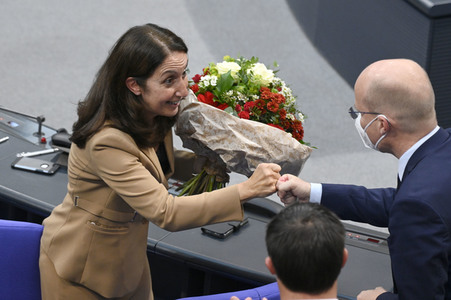 Konstituierende Sitzung des 20. Deutschen Bundestages in Berlin