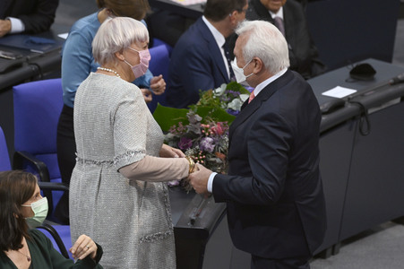 Konstituierende Sitzung des 20. Deutschen Bundestages in Berlin