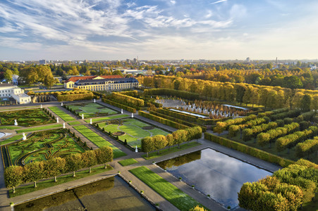 Die Herrenhäuser Gärten in Hannover