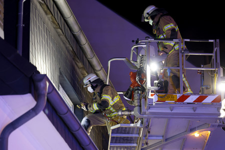 Feuerwehreinsatz in Frechen