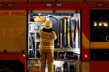 Feuerwehreinsatz in Frechen