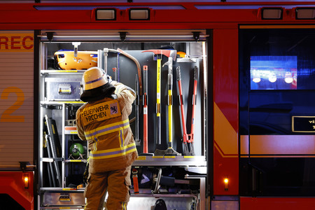 Feuerwehreinsatz in Frechen