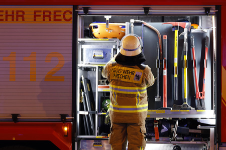 Feuerwehreinsatz in Frechen