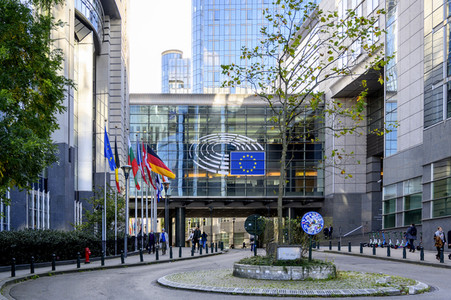 EU-Parlament Viertel in Brüssel