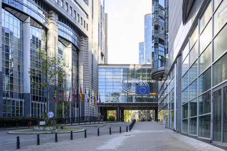 EU-Parlament Viertel in Brüssel