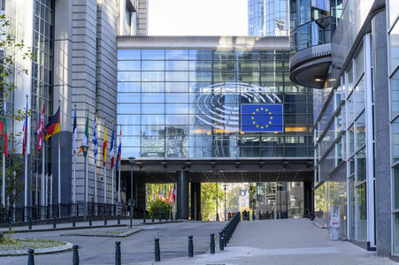 EU-Parlament Viertel in Brüssel