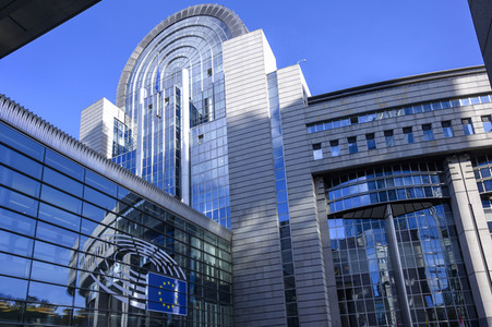 EU-Parlament Viertel in Brüssel