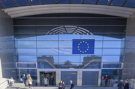EU-Parlament Viertel in Brüssel