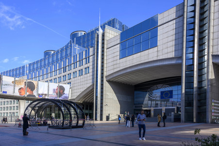 EU-Parlament Viertel in Brüssel