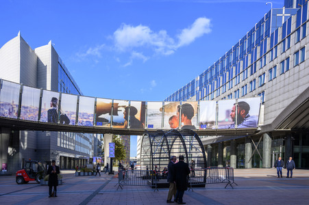 EU-Parlament Viertel in Brüssel