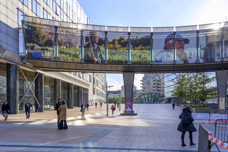 EU-Parlament Viertel in Brüssel