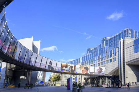 EU-Parlament Viertel in Brüssel