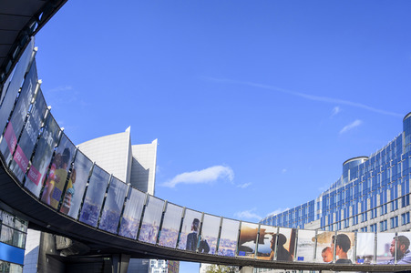 EU-Parlament Viertel in Brüssel