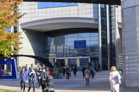 EU-Parlament Viertel in Brüssel