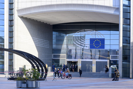 EU-Parlament Viertel in Brüssel