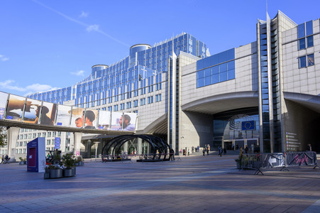 EU-Parlament Viertel in Brüssel