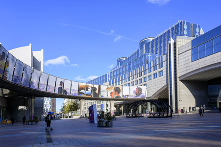 EU-Parlament Viertel in Brüssel