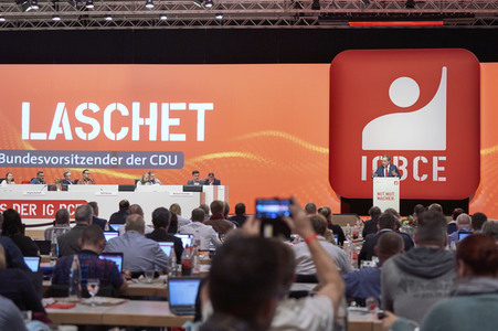 7. Ordentlicher Gewerkschaftskongress der IG BCE in Hannover