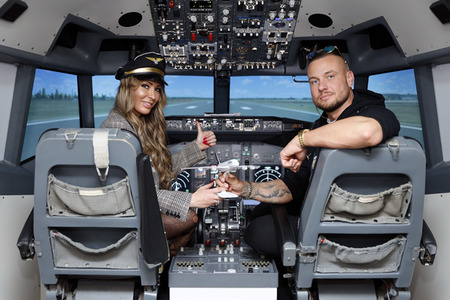 Fototermin mit Cora Schumacher und Eric Sindermann in Köln