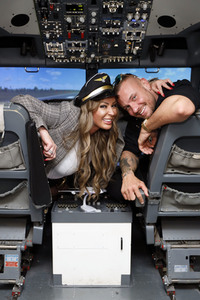 Fototermin mit Cora Schumacher und Eric Sindermann in Köln