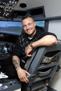 Fototermin mit Cora Schumacher und Eric Sindermann in Köln