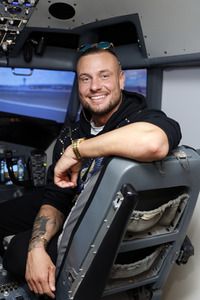 Fototermin mit Cora Schumacher und Eric Sindermann in Köln