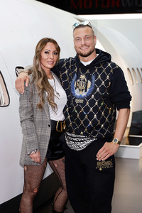 Fototermin mit Cora Schumacher und Eric Sindermann in Köln