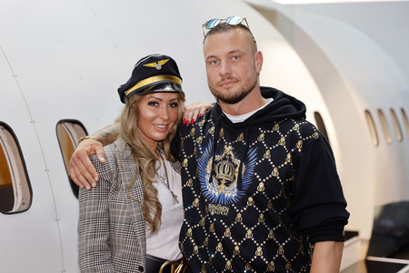 Fototermin mit Cora Schumacher und Eric Sindermann in Köln