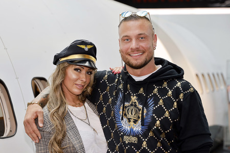 Fototermin mit Cora Schumacher und Eric Sindermann in Köln