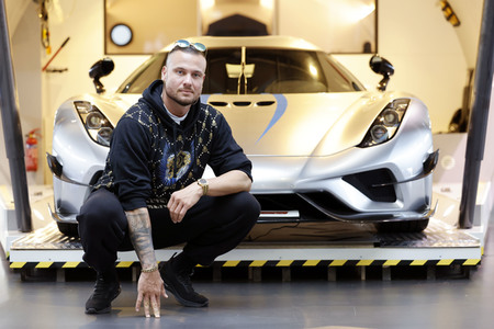 Fototermin mit Cora Schumacher und Eric Sindermann in Köln