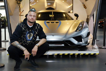 Fototermin mit Cora Schumacher und Eric Sindermann in Köln